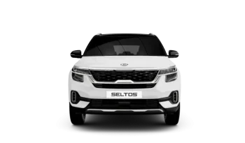 Kia Seltos, Black And White full