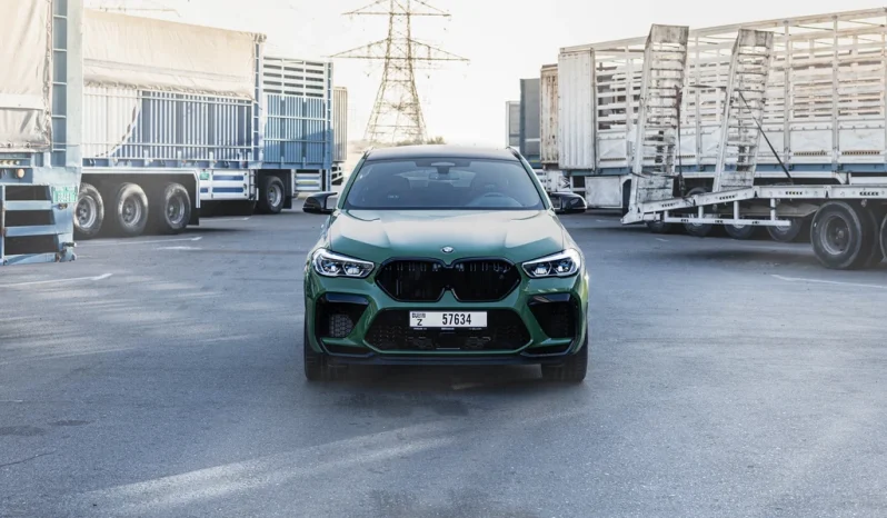 BMW X6m Competition, Green full