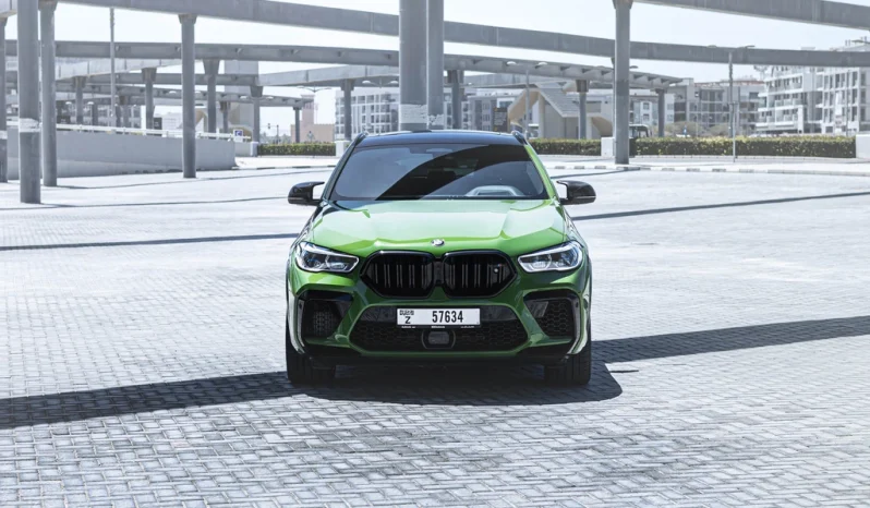 BMW X6m Competition, Green full