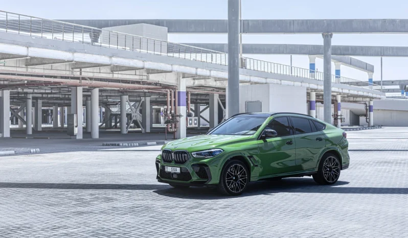 BMW X6m Competition, Green full