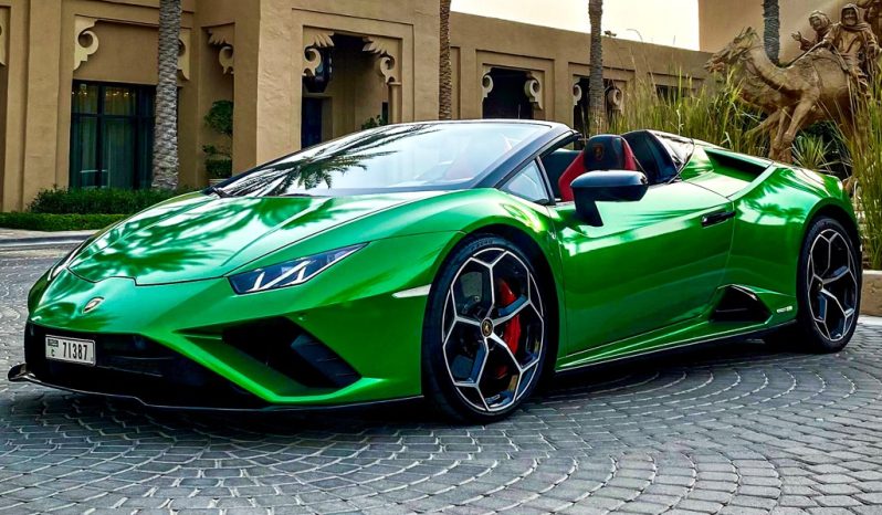 Lamborghini Evo Spyder, Green full