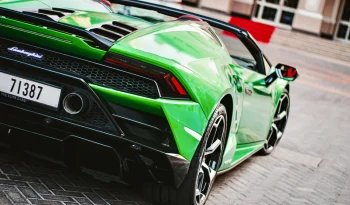 Lamborghini Evo Spyder, Green full