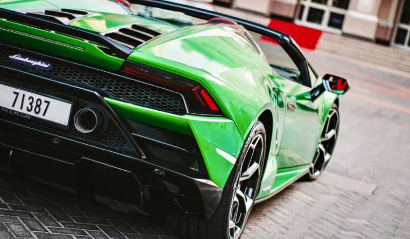 Lamborghini Evo Spyder, Green full