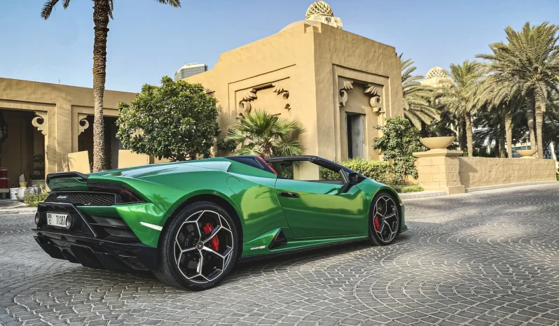 Lamborghini Evo Spyder, Green full