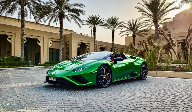 Lamborghini Evo Spyder, Green full