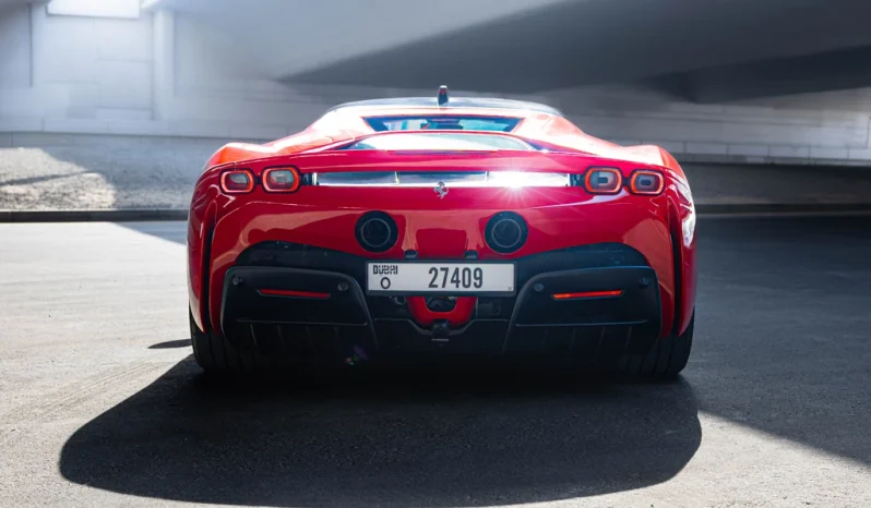 Ferrari Sf90 Stradale, Red full