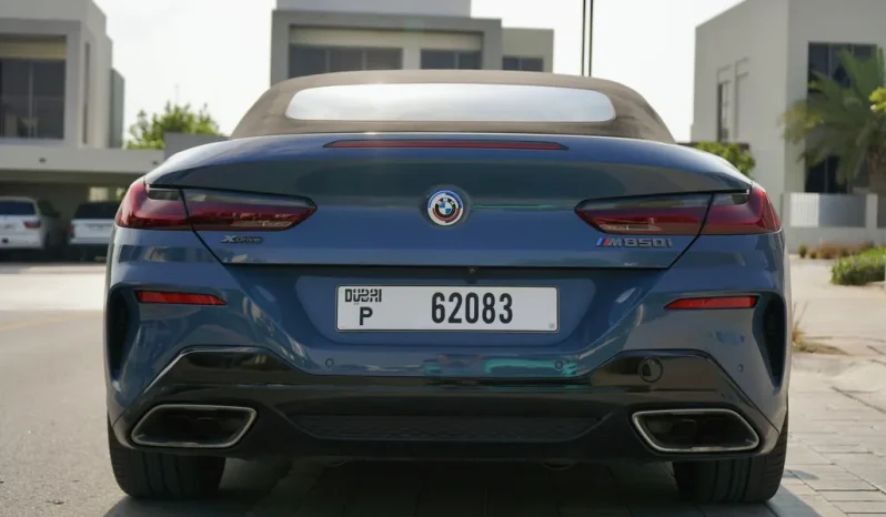 BMW M850i, Blue full