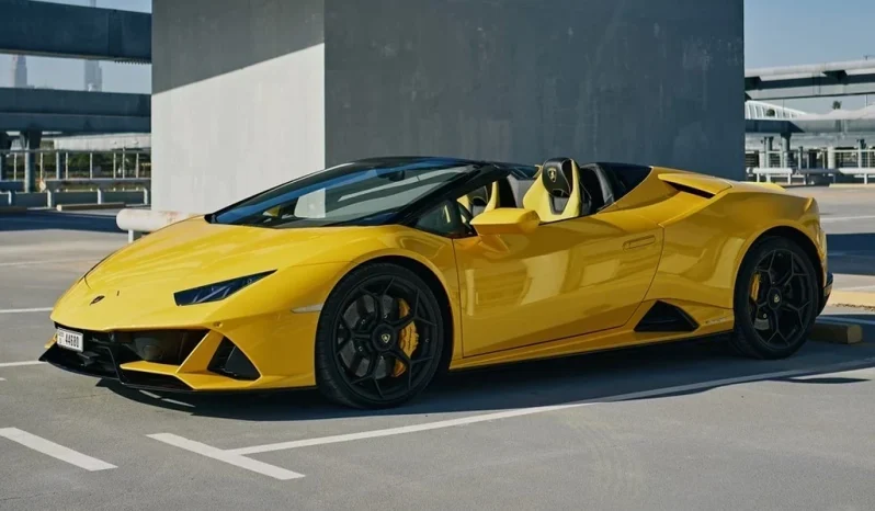 Lamborghini Evo Spyder, Yellow