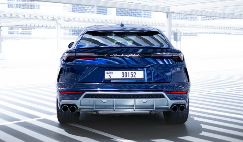 Lamborghini Urus, Blue full