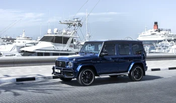 Mercedes Benz G63, Blue full