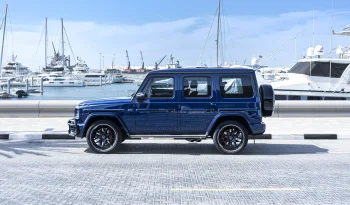 Mercedes Benz G63, Blue full