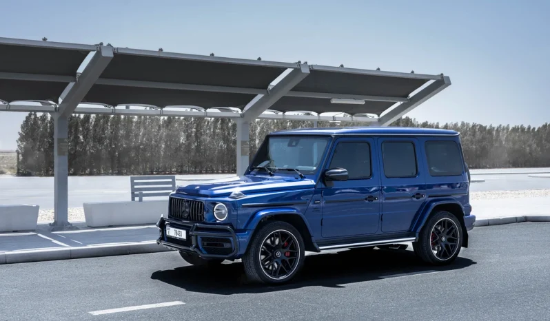 Mercedes Benz G63, Blue full