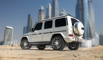 Mercedes Benz G63, White full