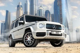 Mercedes Benz G63, White