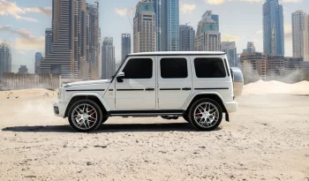 Mercedes Benz G63, White full