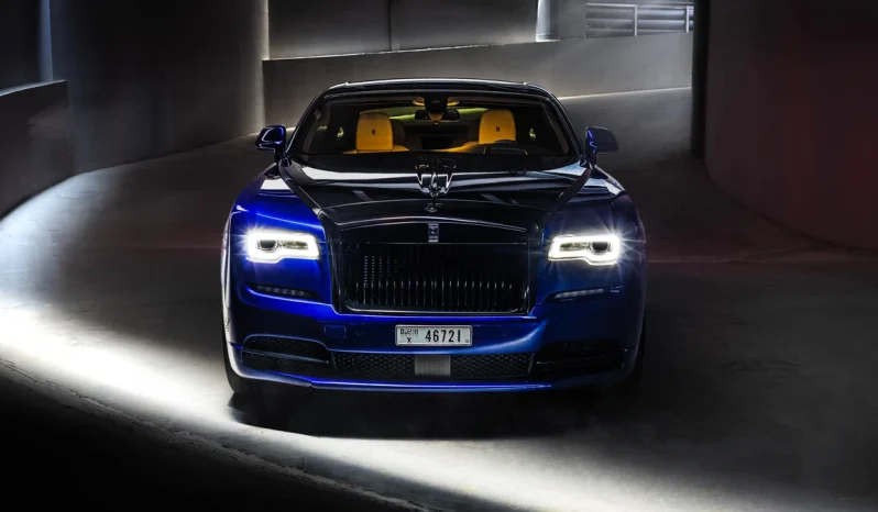 Rolls-Royce Wraith, Blue And Black full