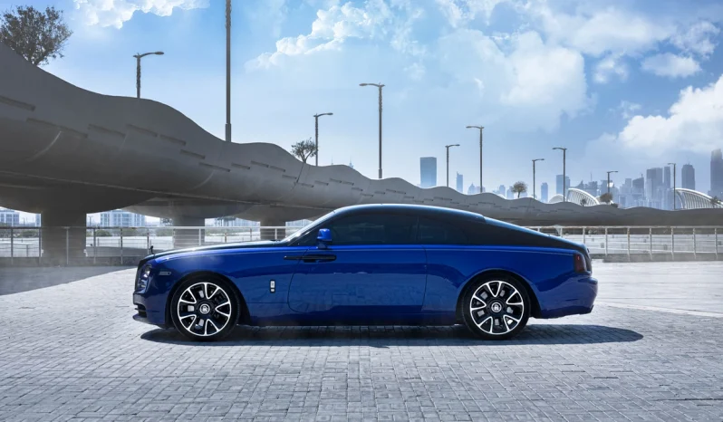 Rolls-Royce Wraith, Blue And Black full